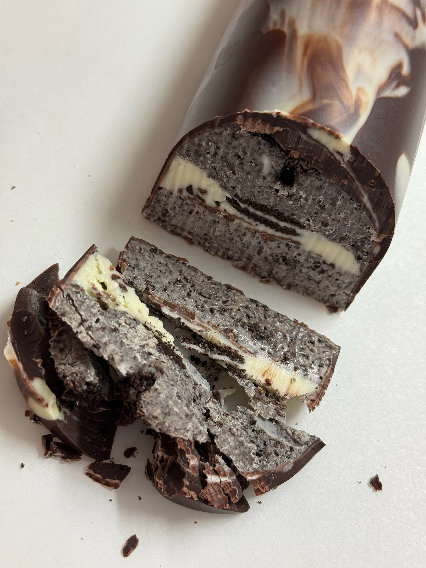 Cookies and Creme Log